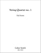 String Quartet no. 1 P.O.D. cover